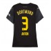 Maillot de foot Borussia Dortmund Waldemar Anton #3 Extérieur vêtements Femmes 2024-25 Manches Courtes